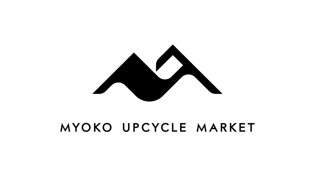 「MYOKO UPCYCLE MARKET」ロゴ・商品パッケージ